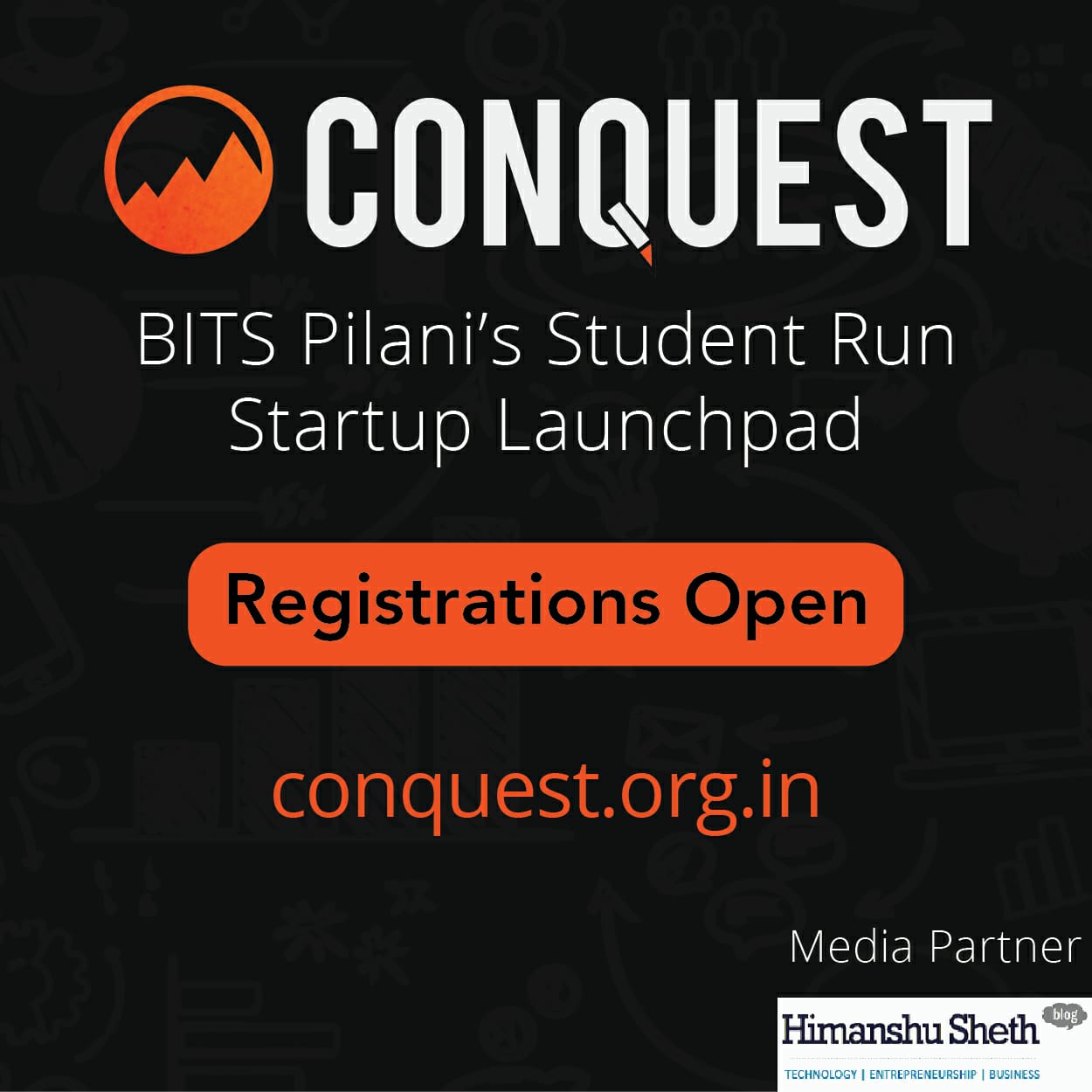 Conquest - India's first Student-Run Startup Launchpad by BITS Pilani
