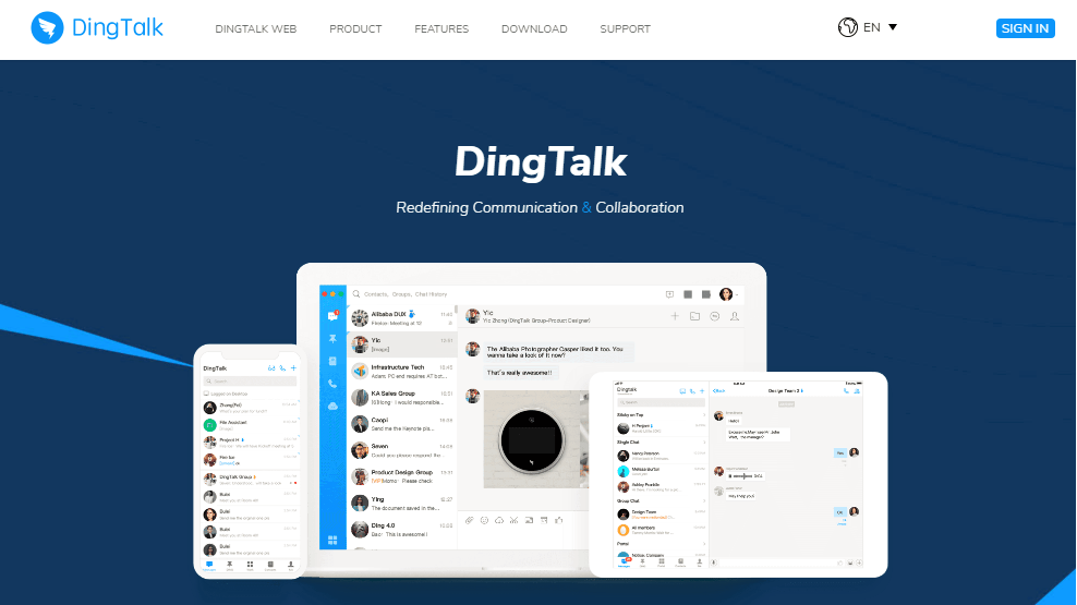 DingTalk, leading enterprise collaboration app introduces English Version Platform aimed at 